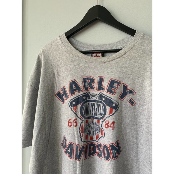 Gray Harley-Davidson Charleston South Carolina Low Country T-shirt Mens XXL 2XL - Picture 2 of 7